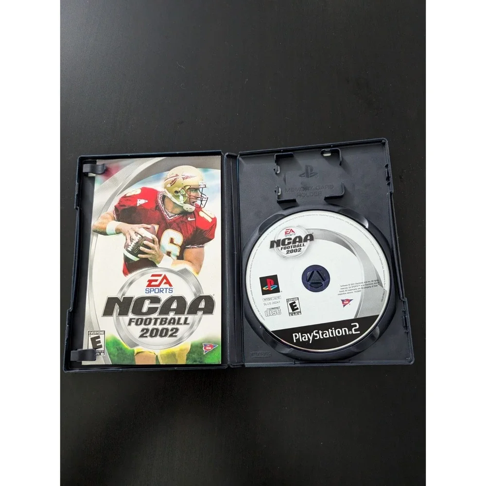 NCAA Football 2002 PS2 PlayStation 2 + Reg Card - Complete CIB